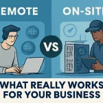 remote vs on-site